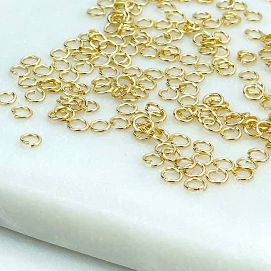 18k Gold Filled 4mm Open Jumping Ring, Round Ring Connectors and other Purchase Wholesale 14 k gold filled connectors. Free Returns & Net 60 Terms on Faire trending on Faire.