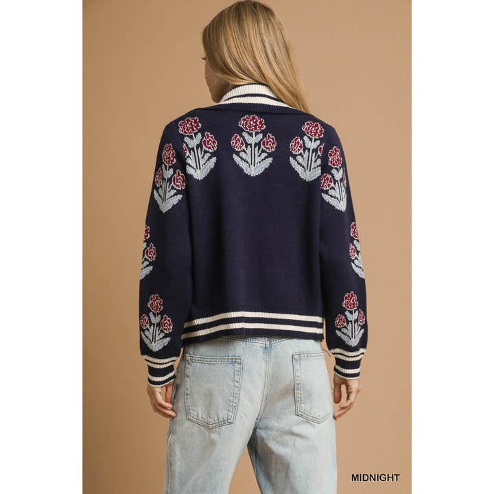 STYLE USA - Wholesale Jacket - Women's - Jacquard Knit Jacket 3