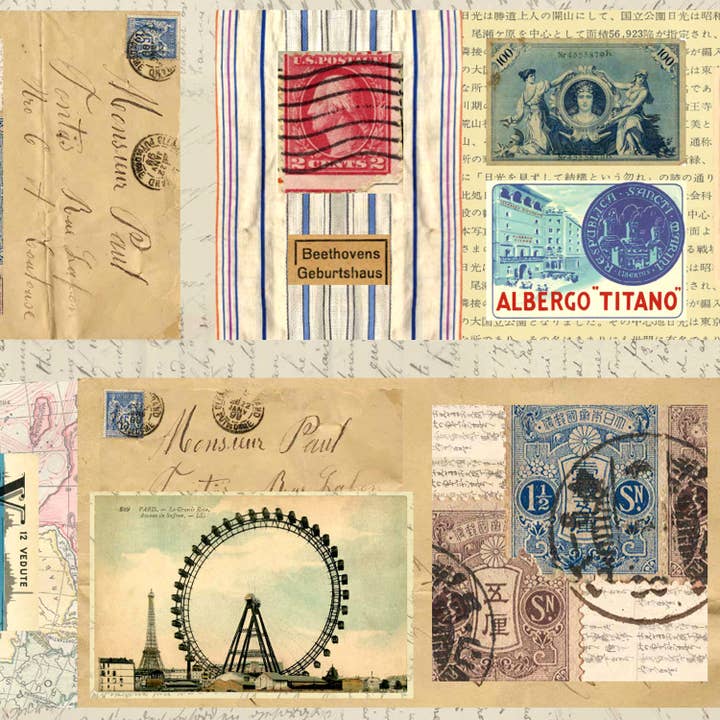 Colonial Patterns, Inc. - Wholesale Fabric - Treasured Threadz® Quilting & Sewing Fabric Around The World3