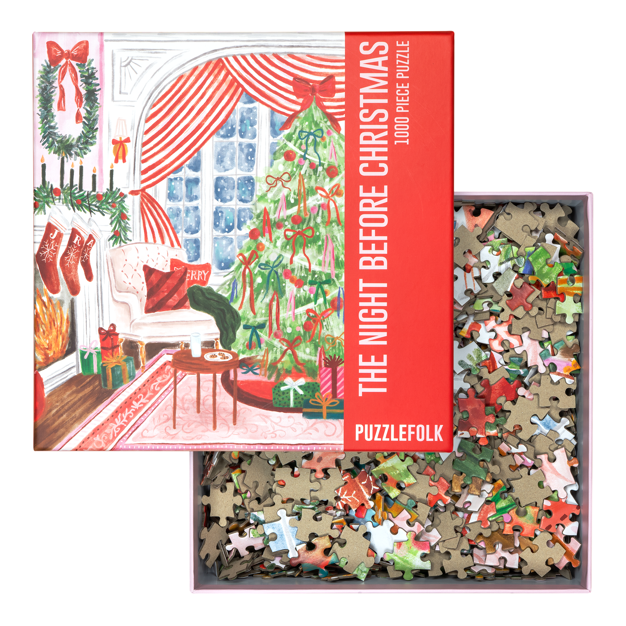 Puzzlefolk - Vendita all'ingrosso Puzzle - Adulti - La notte prima di Natale2