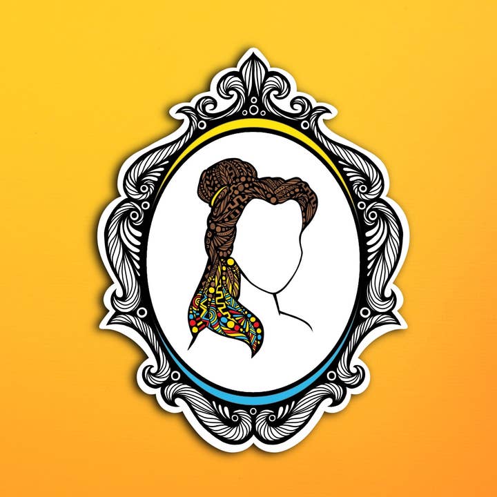 Beauty without the Beast Sticker for wholesale by Zenspire Designs