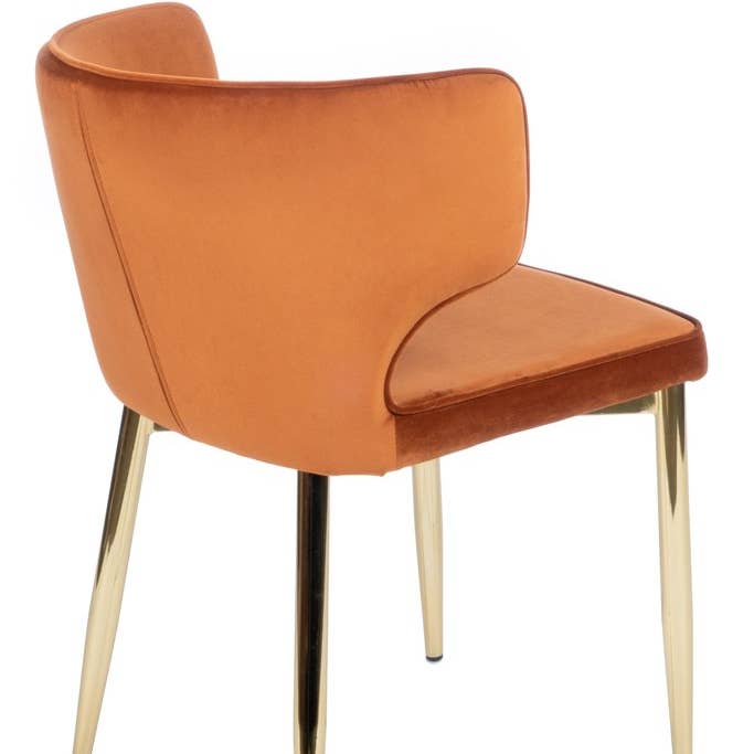 Statements by J – Engroshandel Stol – Kayla Buet Polstret Fløjl Spisebordsstol12