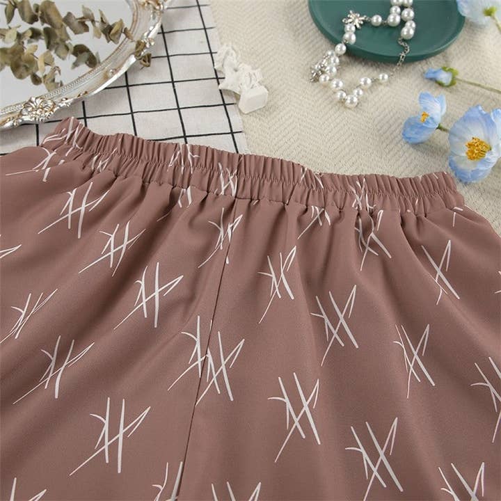 COFFEE Cozy Camisole and Shorts Lounge Set for wholesale on Faire