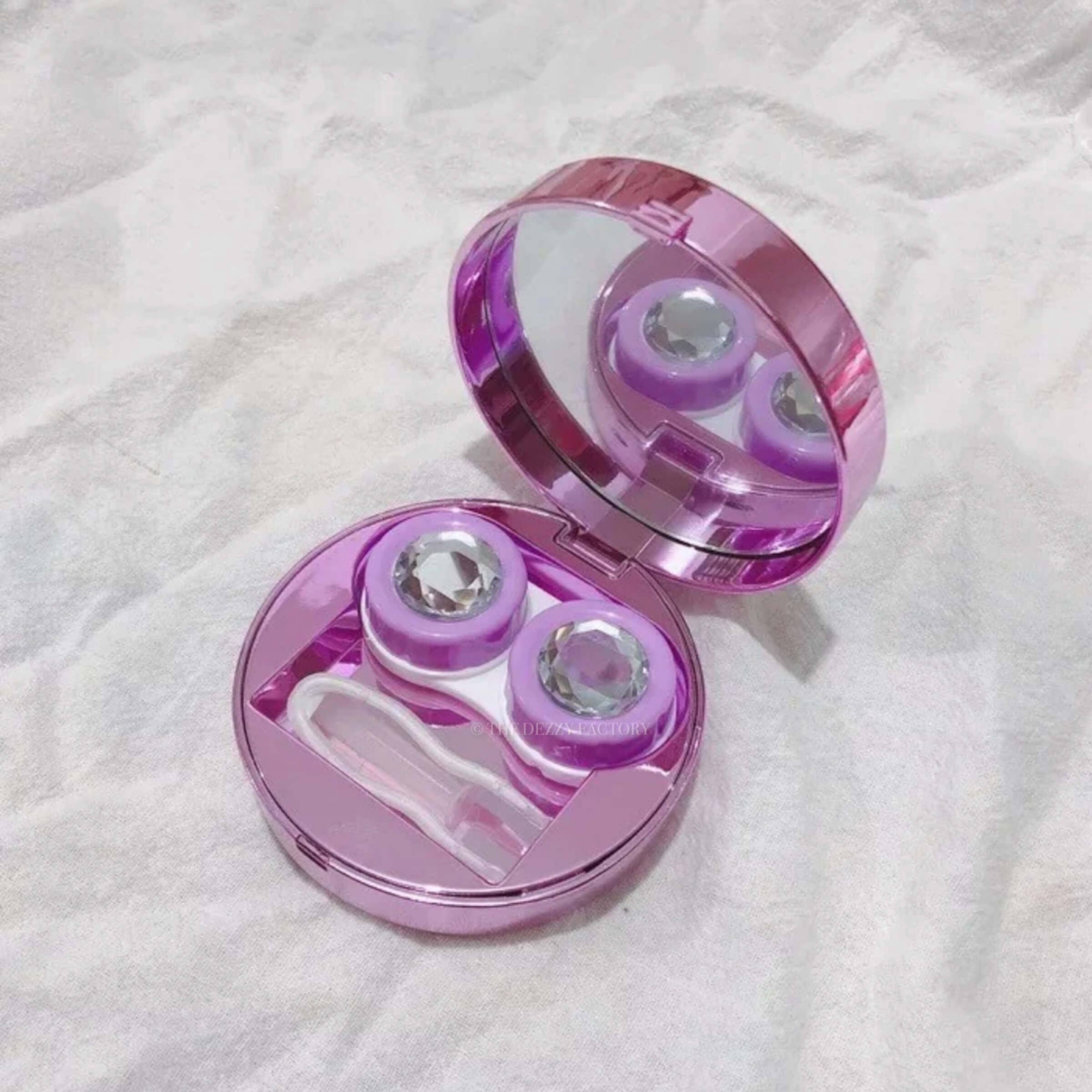 DEZZY'S - Wholesale Eyewear Cases & Holders - Women's - Diamond lens case | blue6