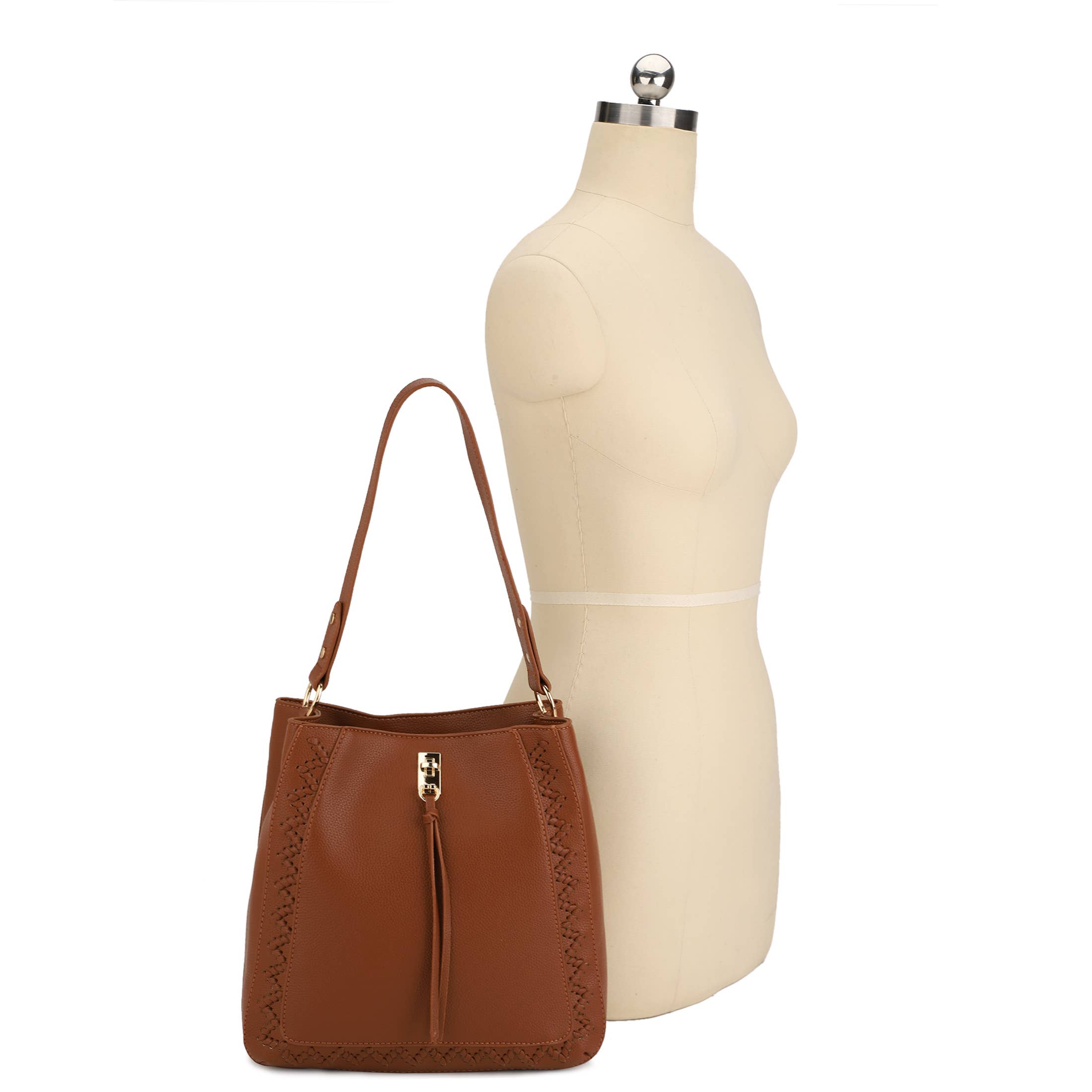 KAYLA+AVA - Wholesale Schoudertas - Dames - JEAN WHIPSTITCH SCHOUDERTAS8