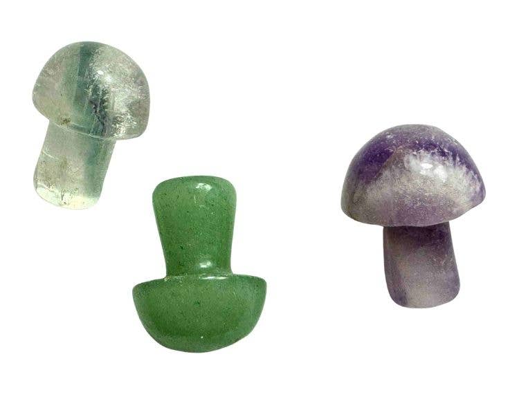 Crystal Magick Wholesale Ltd - Wholesale Spiritual Stone/Crystal - Mixed Crystal Mushrooms 0