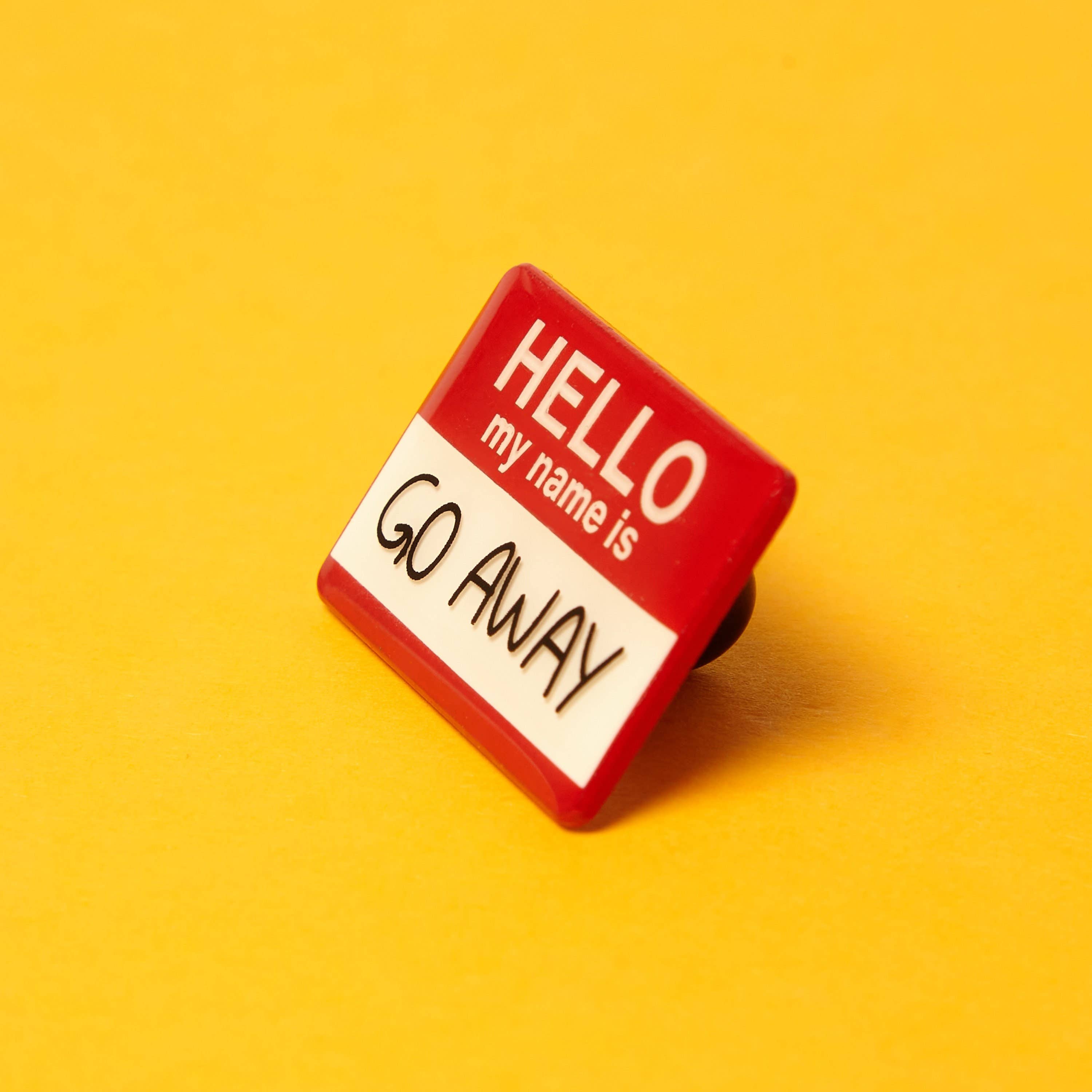 Higglebees – wholesale Lapel pin/button – Hello My Name Is - Enamel Pin Badge2