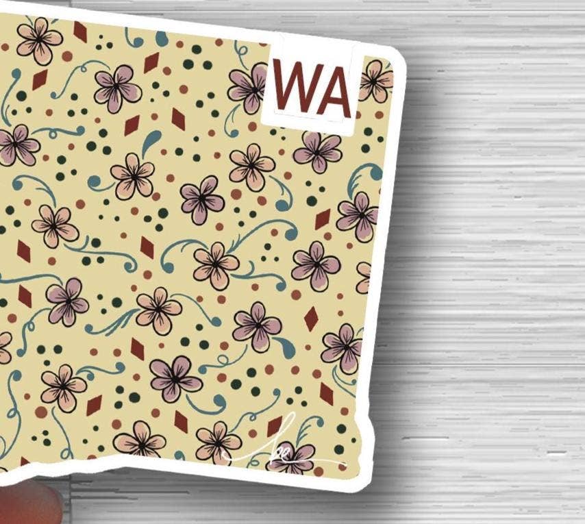 Beth Ann Erickson Designs - Wholesale Sticker - Washington State Stickers, Pacific Northwest Sticker2