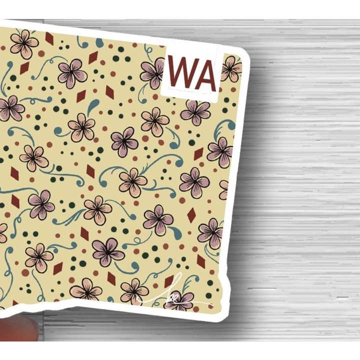 Beth Ann Erickson Designs - Wholesale Sticker - Washington State Stickers, Pacific Northwest Sticker2