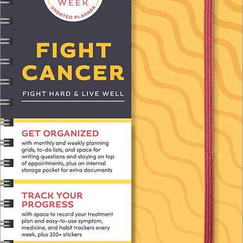 Sourcebooks - Wholesale Planner - Fight Cancer Undated Planner