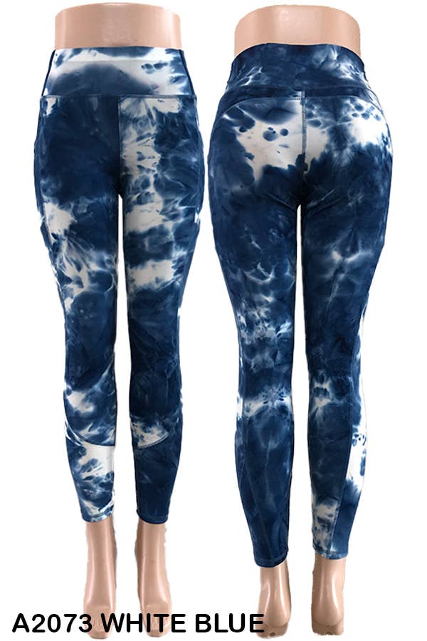 SSImport - Wholesale Athletic/Lounge Leggings - Women's - A2073 SPORTS YOGA LEGGINGS MIXED SIZES 12PCS/PACK8