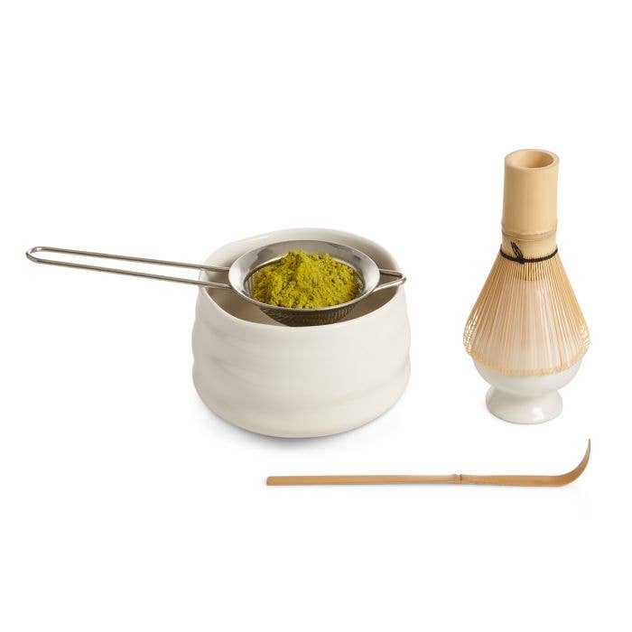 HIC - Harold Import Co. - Wholesale Kitchen Tool/Gadget - Helen's Asian Kitchen Matcha Tea 5-Piece Gift Set0