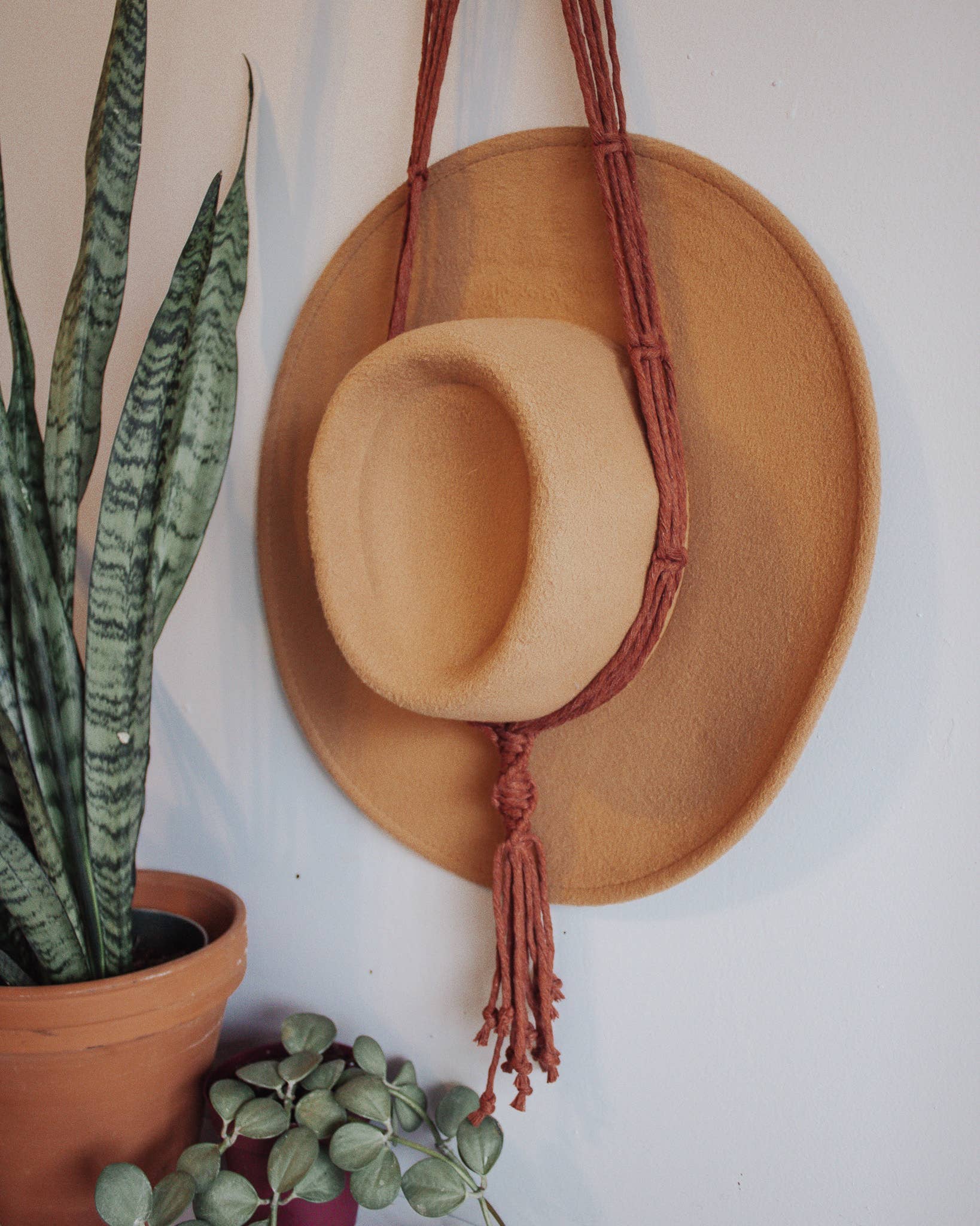 Modern Bo Studio - Wholesale Hat Rack - "Dakota" - Macrame Hat Hanger5