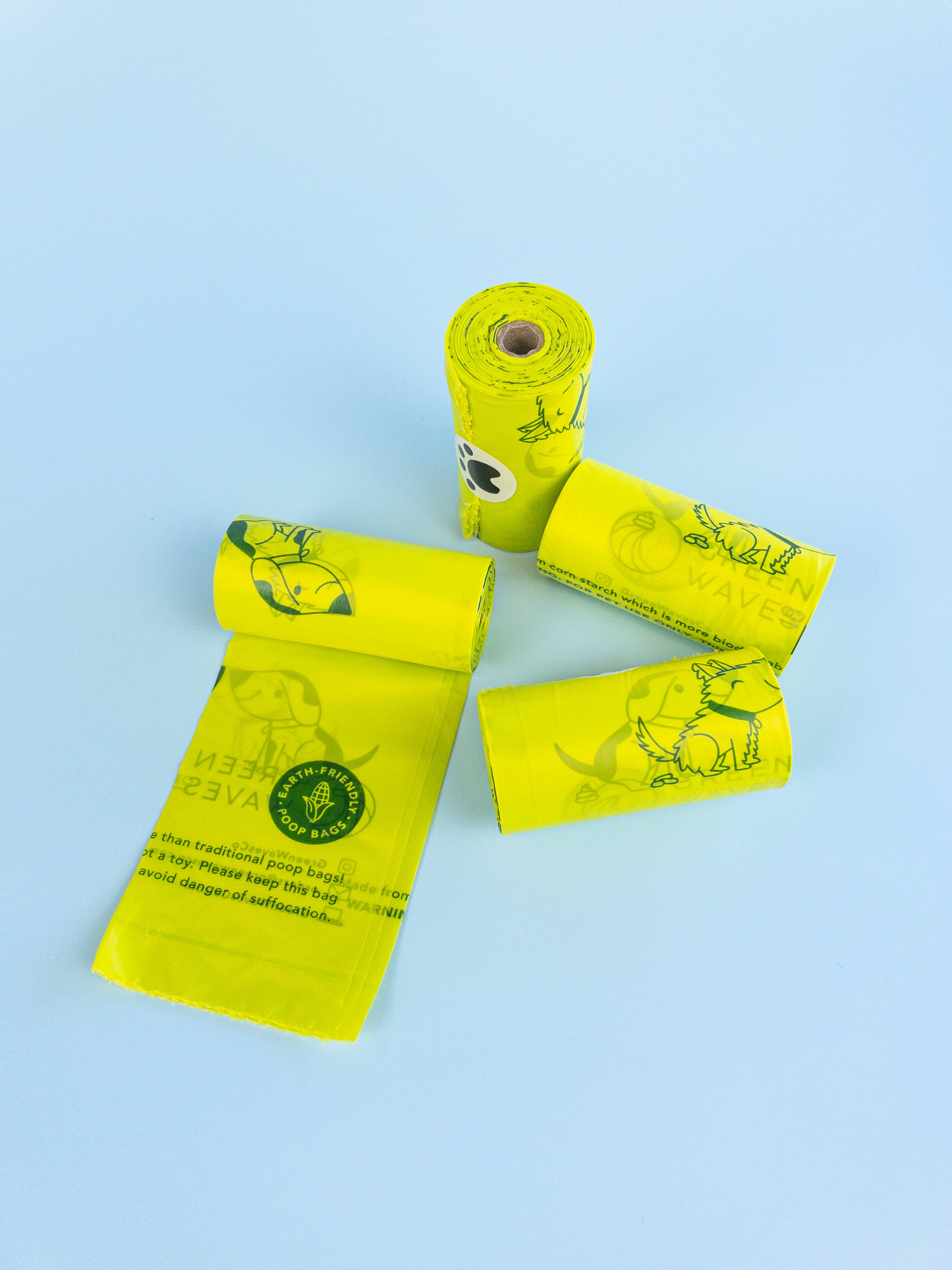 Green Waves Co. - Wholesale Pet Poop Bag - Earth-Friendly Poop Bags8