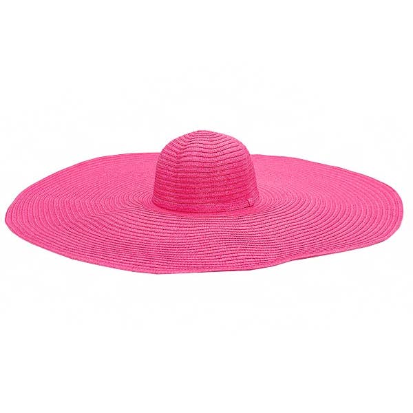 Cap Zone - Wholesale Straw Hat - Women's - Extra Wide Brim Toyo Straw Sun Hat9