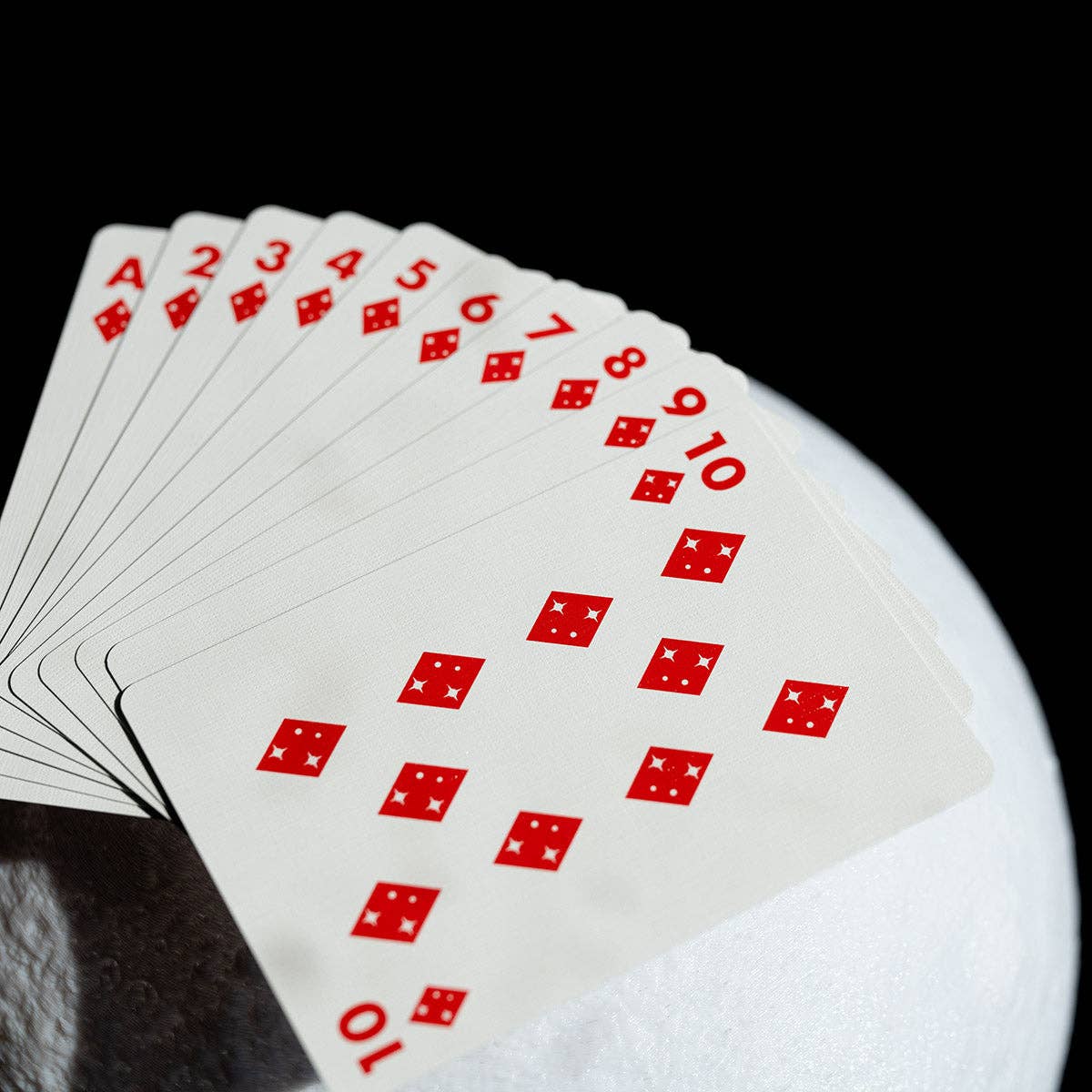 FULTONS Playing Cards - Vente Jeu de cartes - Jeu de cartes NASA avec logo « Meatball » en feuille argentée13
