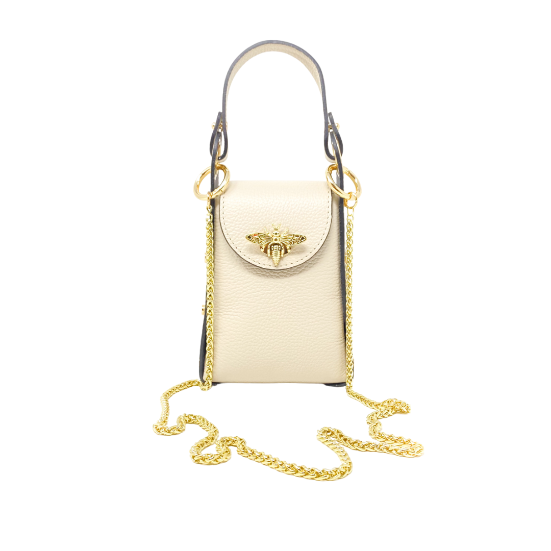 German Fuentes Handbags - Wholesale Crossbody Bag - Women's - GF1080 GENUINE ITALIAN LEATHER BUTTERFLY CLUTCH + CROSSBODY11