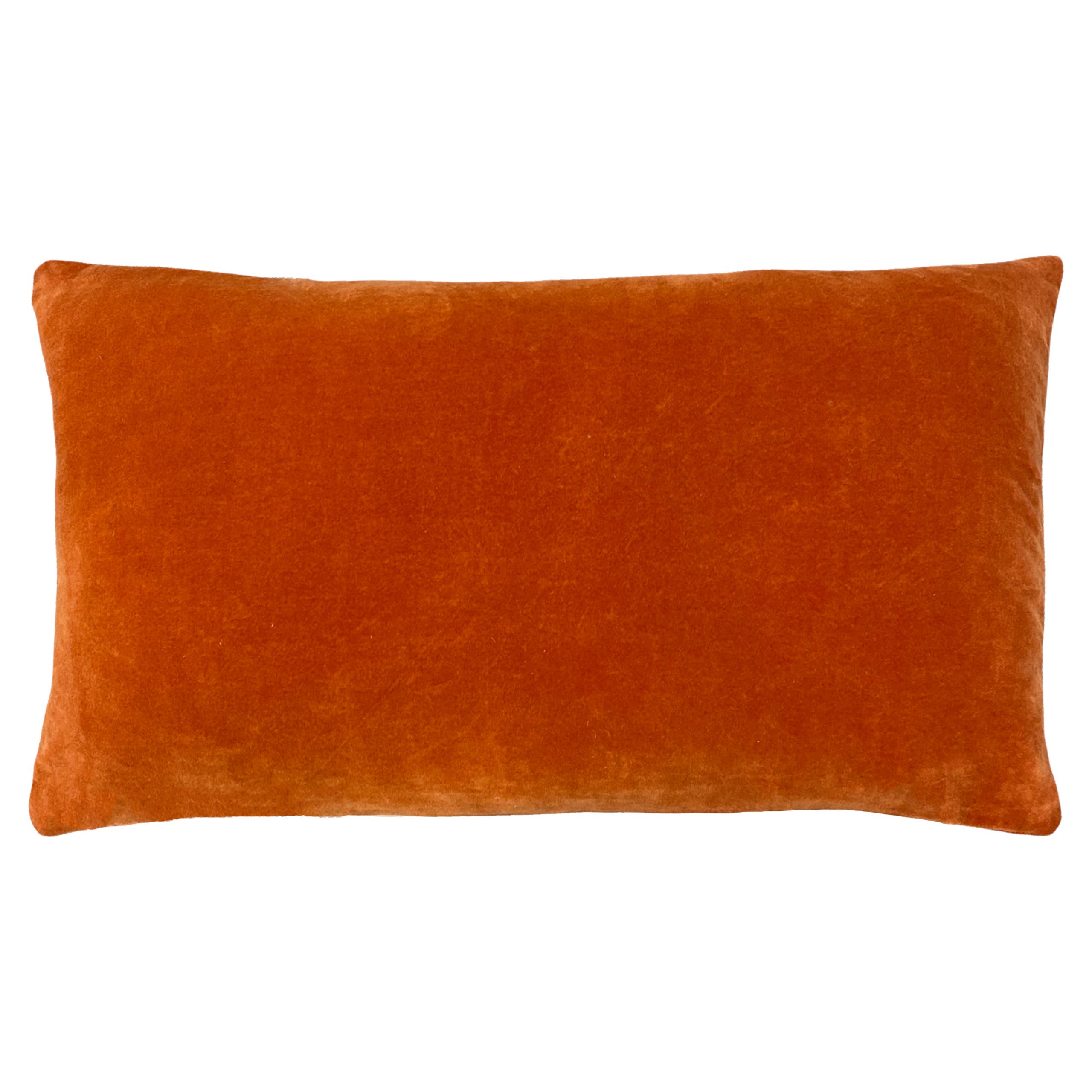 Mangata Soft Velvet Cushion Orange for wholesale on Faire1