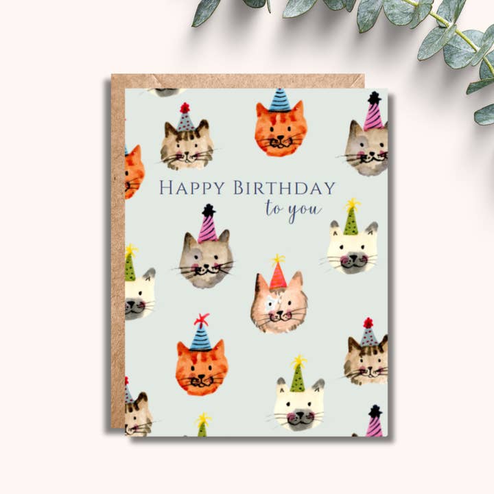 Kitty Cat Birthday for wholesale by Amy Rae Maker
