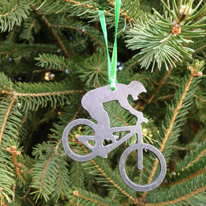 Burke Metal Work - Wholesale Ornament - Mountain Bike Ornament