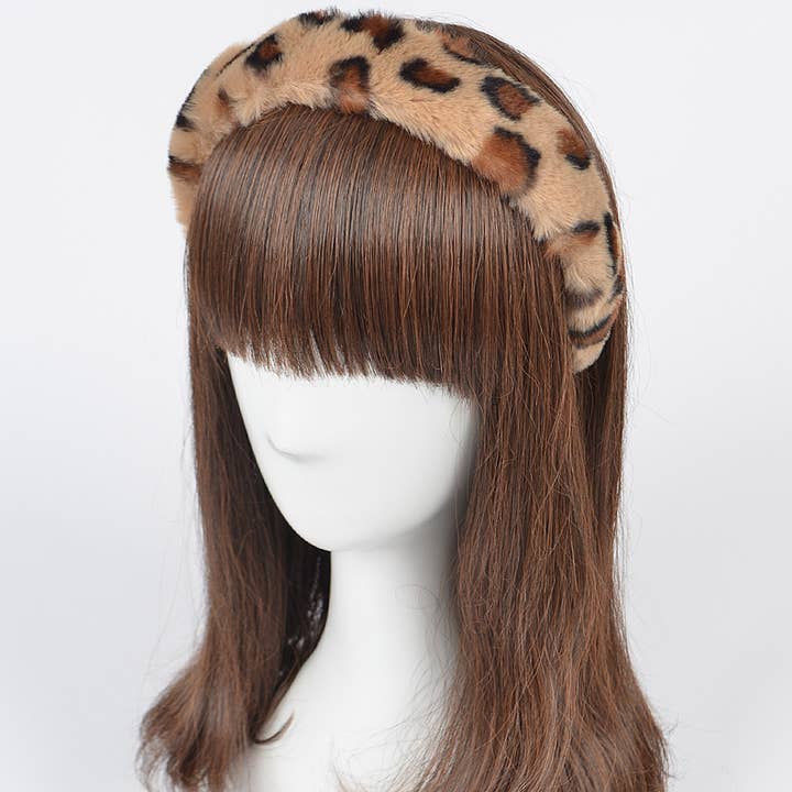 Leo Faux Fur Headband and other Purchase Wholesale fur headband. Free Returns & Net 60 Terms on Faire trending on Faire.