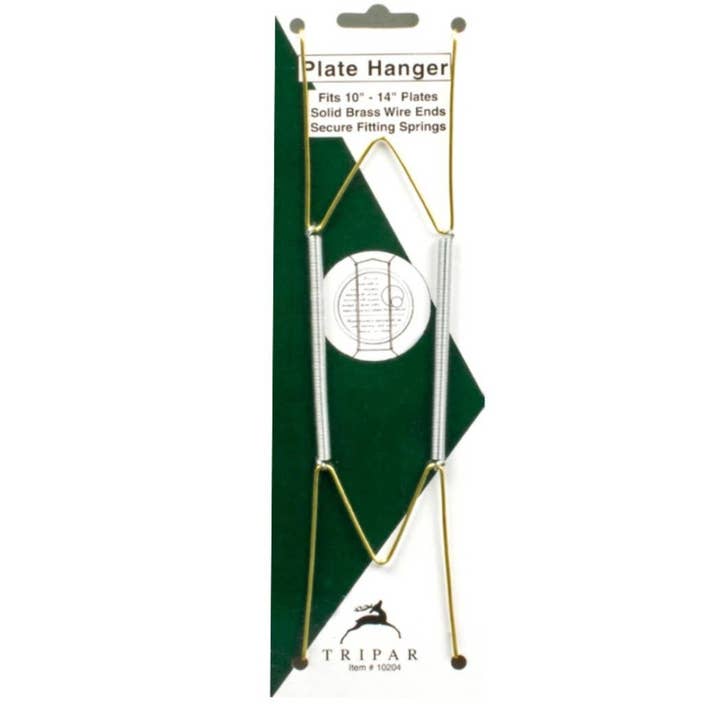 Tripar International - Wholesale Wall Hook - Brass Wire Plate Hangers