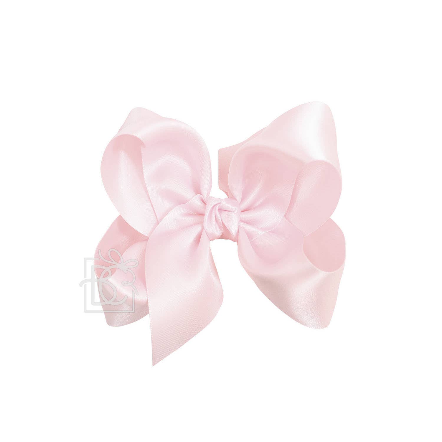 Beyond Creations, LLC - Wholesale Hair Bow - Kids - SATIN BOW ON CLIP4