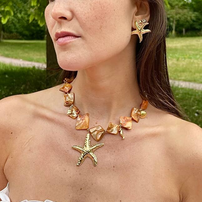 BYREN | ÉLINE L'ATELIER - Wholesale Pendant/Charm Necklace - Stainless steel necklaces 224CA276