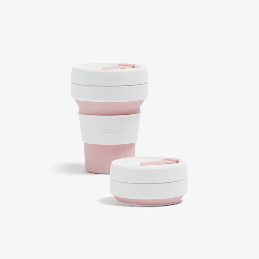 Stojo - Vente Gourde/bouteille isotherme - Gobelet de voyage pliable 12 oz (355 ml) - emballage agrandi17