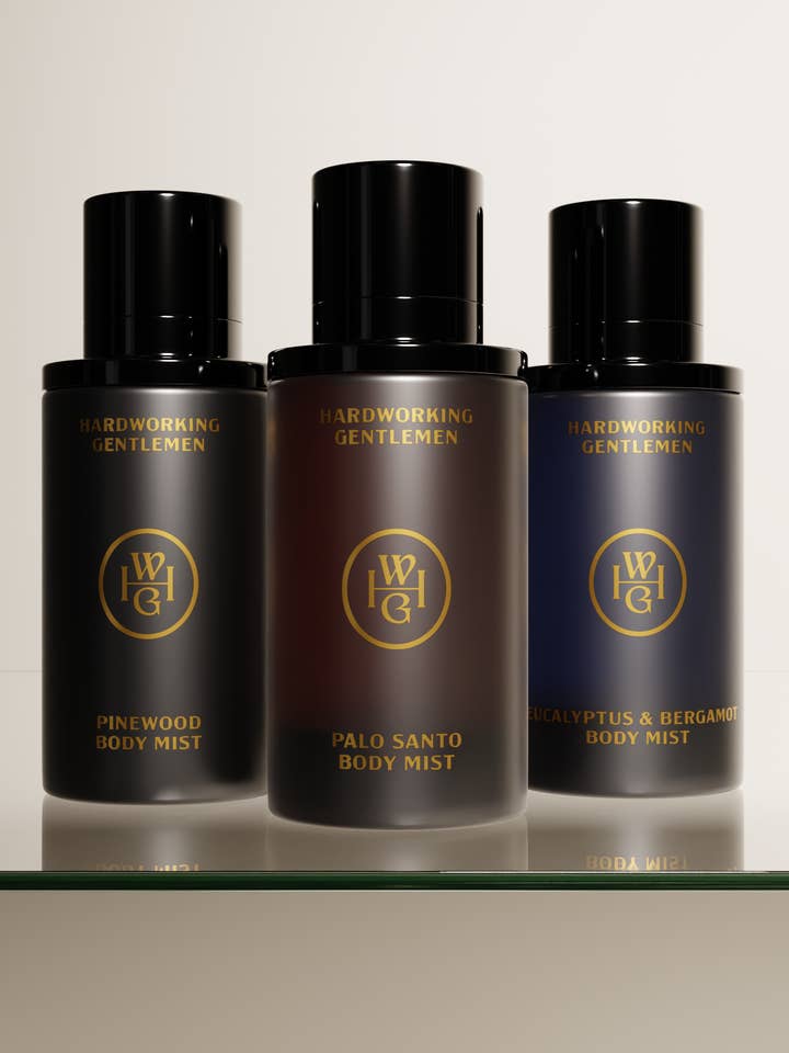 Trio de brumes corporelles pour la vente par Hardworking Gentlemen