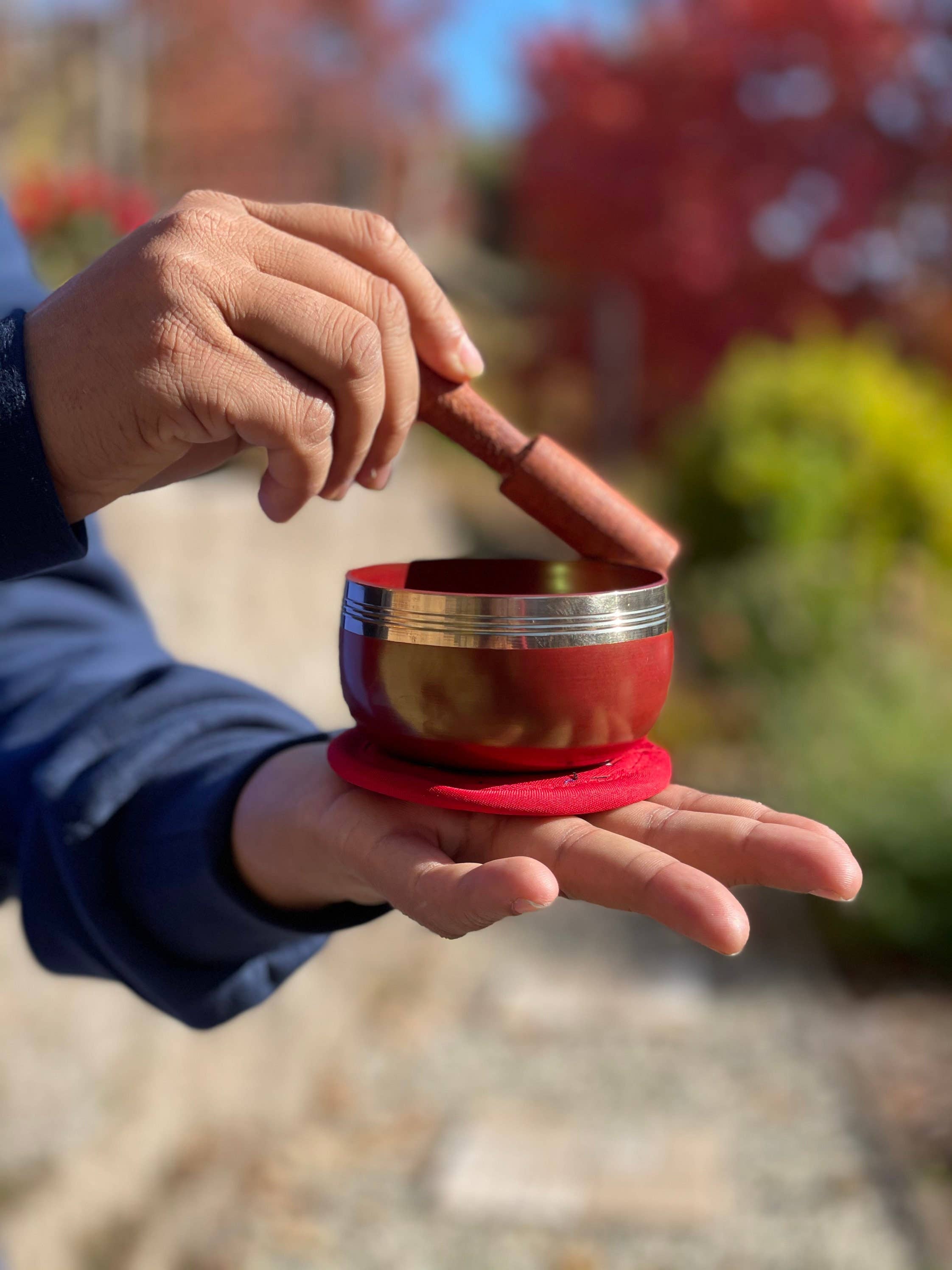 Like International – wholesale Meditationsprodukter – Chakra ljudskålset med gratis böneflagga8