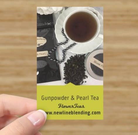 FlowerTeas - Venta al por mayor Bolsitas de té - Tarjetas informativas sobre cómo preparar té a granel o laminadas9