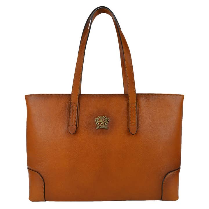 Pratesi Maiano Dames Tas B136- Cognac voor wholesale door Pratesi