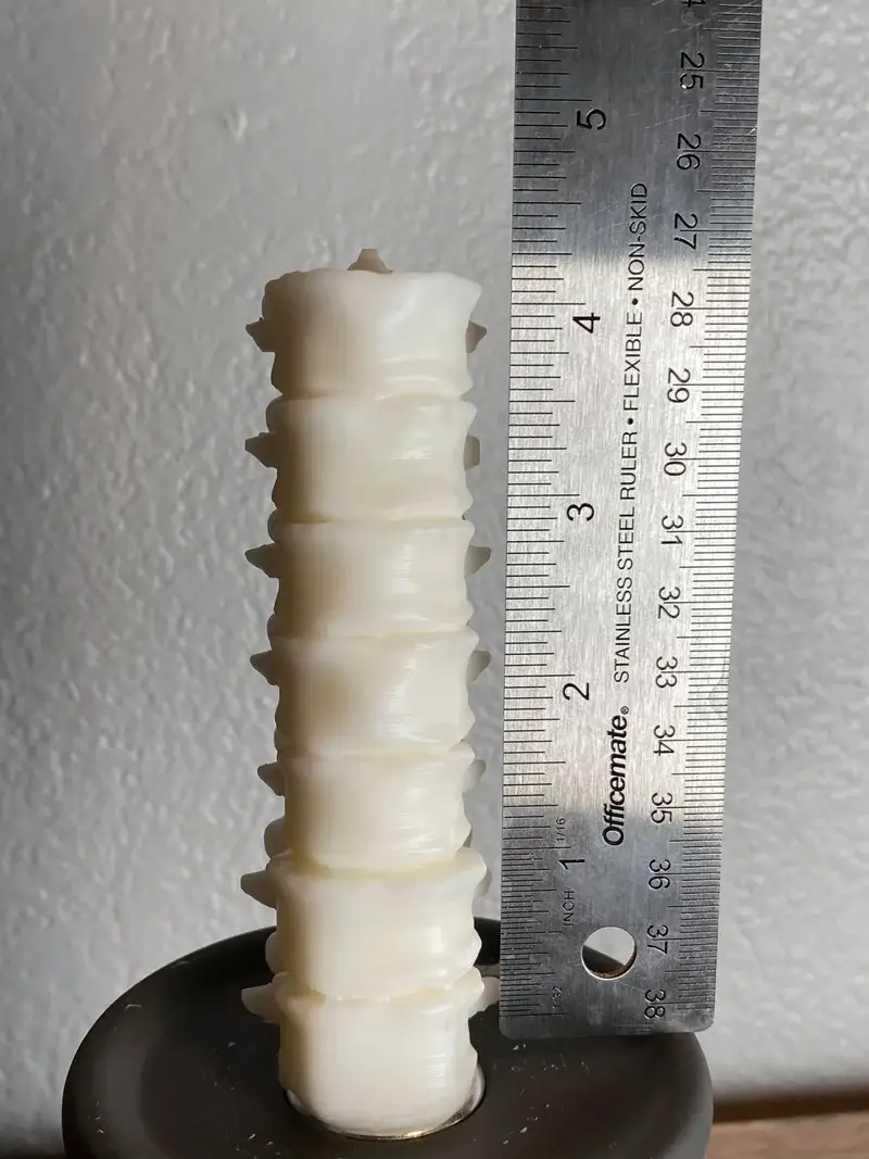 Susan Schomigs Creations - Vente Bougies originales - Petite bougie Spine3