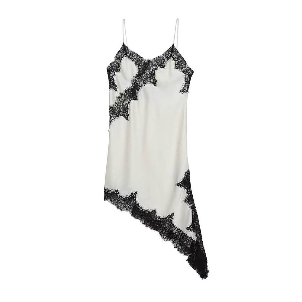 alberalkirk - Wholesale Dress - Women's - Lace Asymmetrical Mini Dress Women Multiple Colors N5A41212