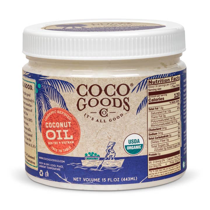 CocoGoods Co - Wholesale Cooking oil - CocoGoodsCo Organic Refined Coconut Oil