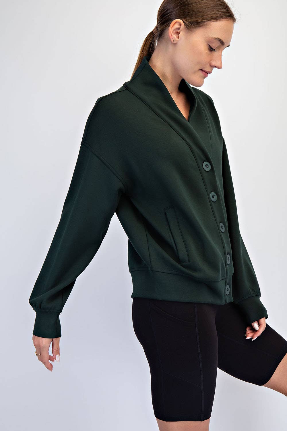 Rae Mode - Wholesale Lounge Top - Women's - MODAL POLY CARDI21