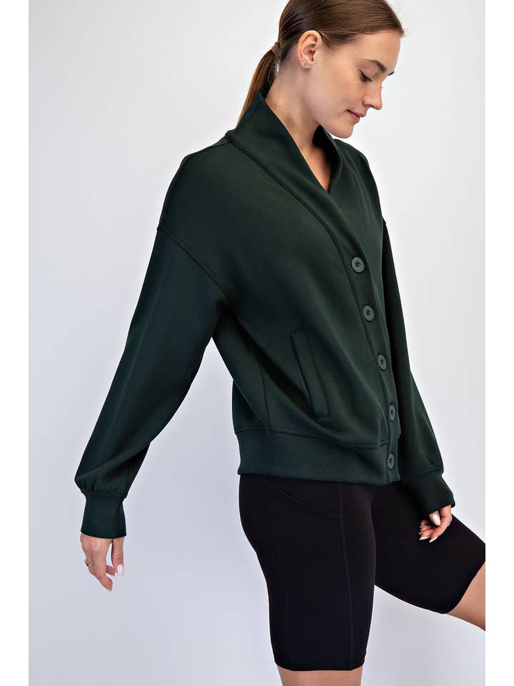 Rae Mode - Wholesale Lounge Top - Women's - MODAL POLY CARDI21