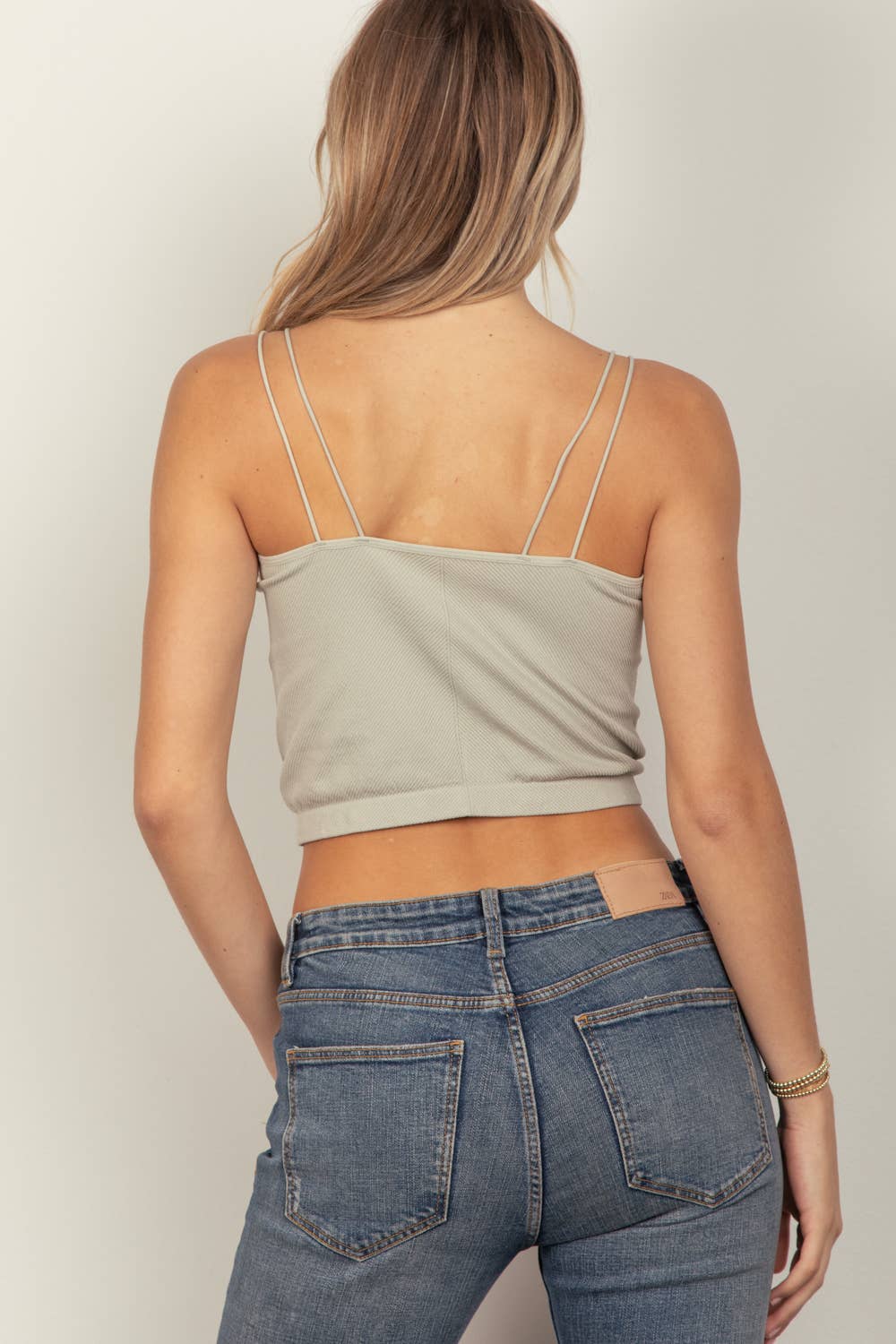 VERY J - Vente Débardeur – femme - NT11660 - Débardeur Slim Fit à double bretelle, doux et extensible15