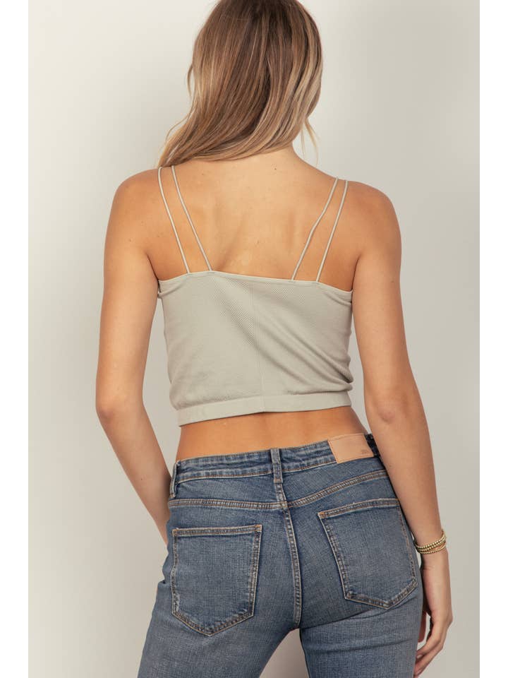 VERY J - Vente Débardeur – femme - NT11660 - Débardeur Slim Fit à double bretelle, doux et extensible15