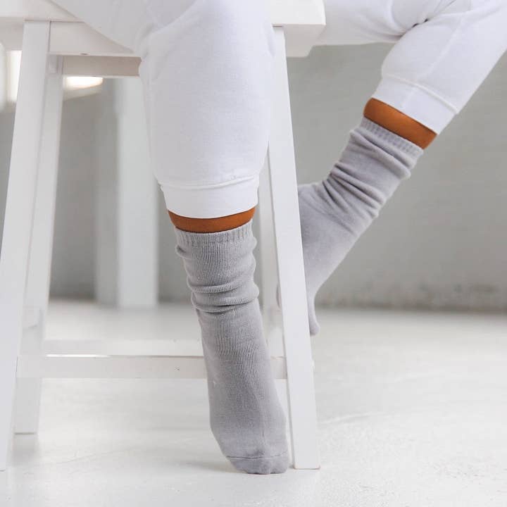 Chaussettes en bambou Chunky Boot pour la vente par CaroQuilla Bamboo Essentials