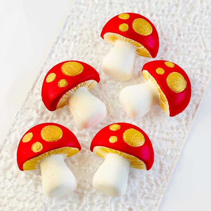 Honi - Wholesale Bath Bomb/Fizz - Reverie |Hand-painted| MUSHROOM Bath Bomb0