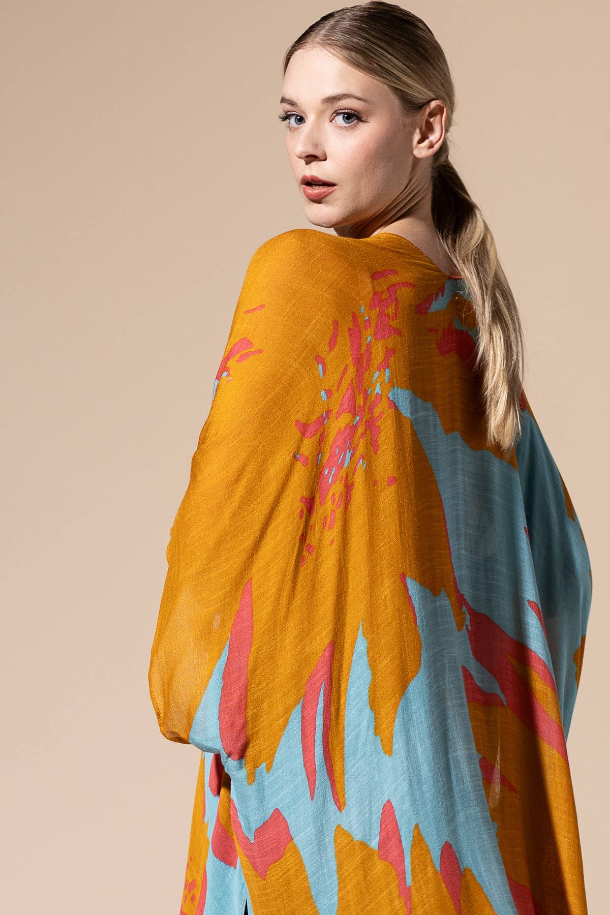 Urbanista - Vente Kimono – femme - Kimono long à imprimé floral ample18