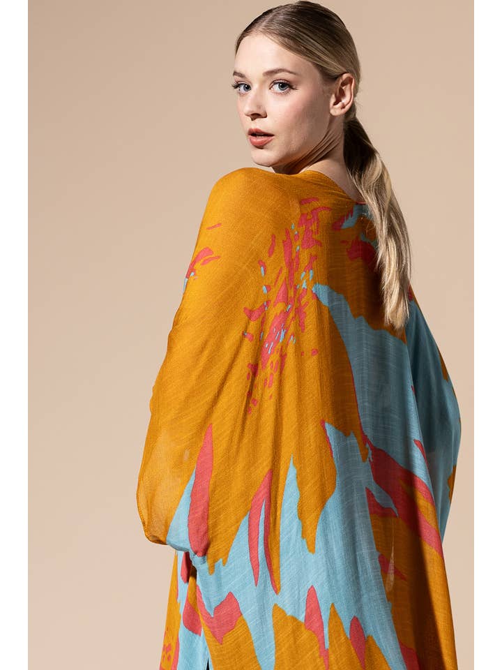 Urbanista - Vente Kimono – femme - Kimono long à imprimé floral ample18