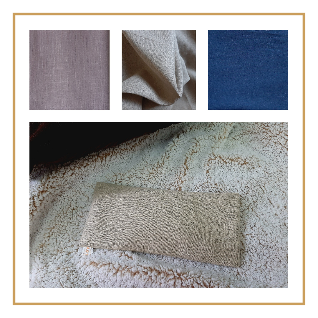 ArtZen – wholesale Spa-/terapikudde – Lavendelpåse för ögon med vete och torkad lavendel2