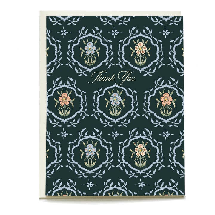 Biglietto di ringraziamento fiorito per la vendita all'ingrosso da parte di Pen + Pillar