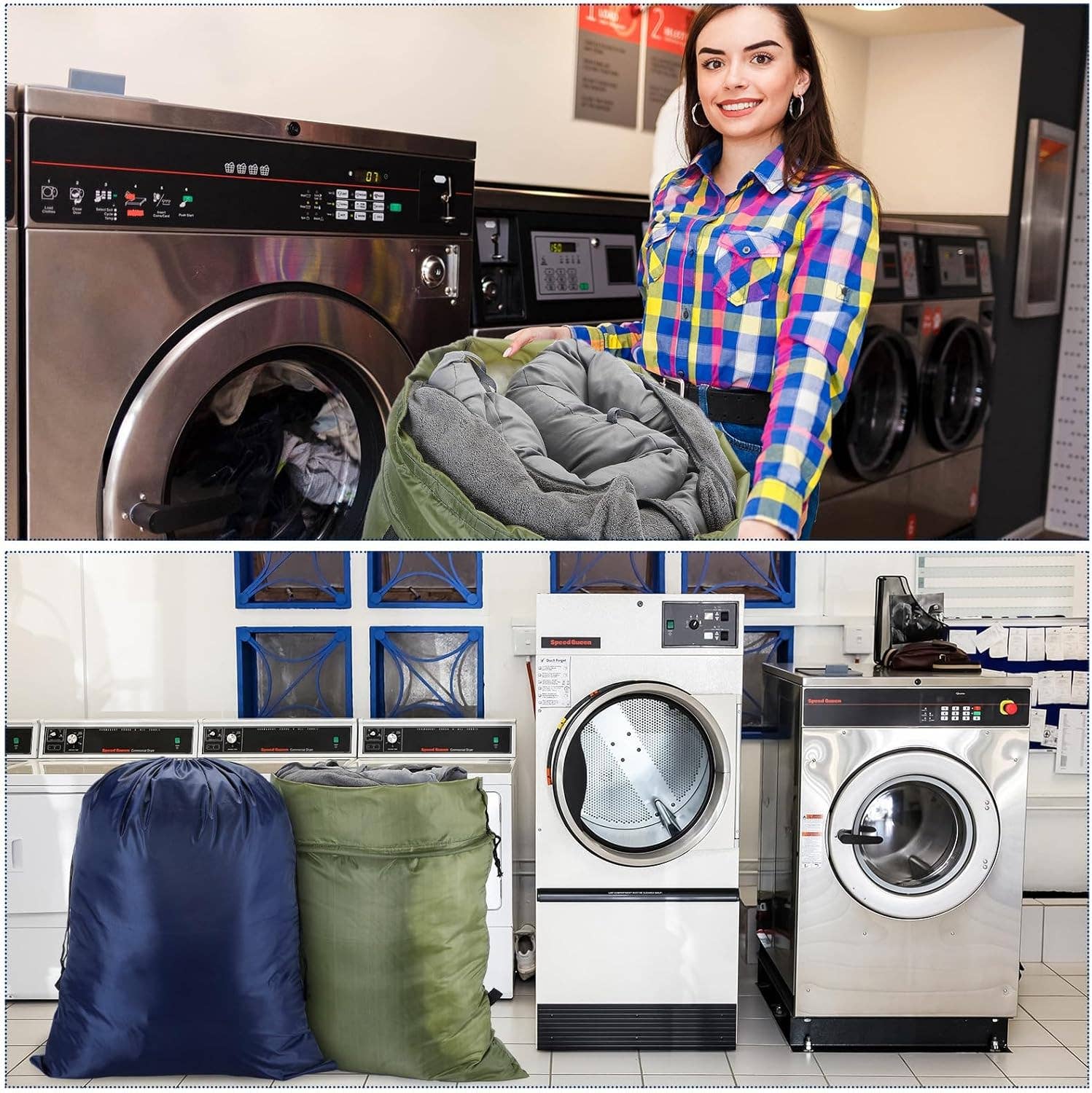 Crover - Wholesale Laundry Bag - XL Laundry Backpack Bags – Assorted Colors5