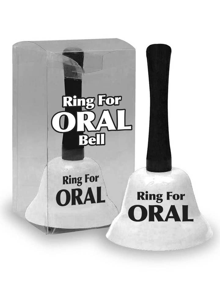 Ring Bell for Oral- White for wholesale by Little Genie Productions