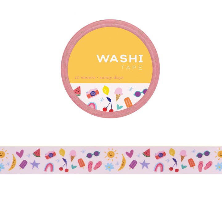 Girl of All Work - Wholesale Washi Tape - Sunny Days Washi Tape