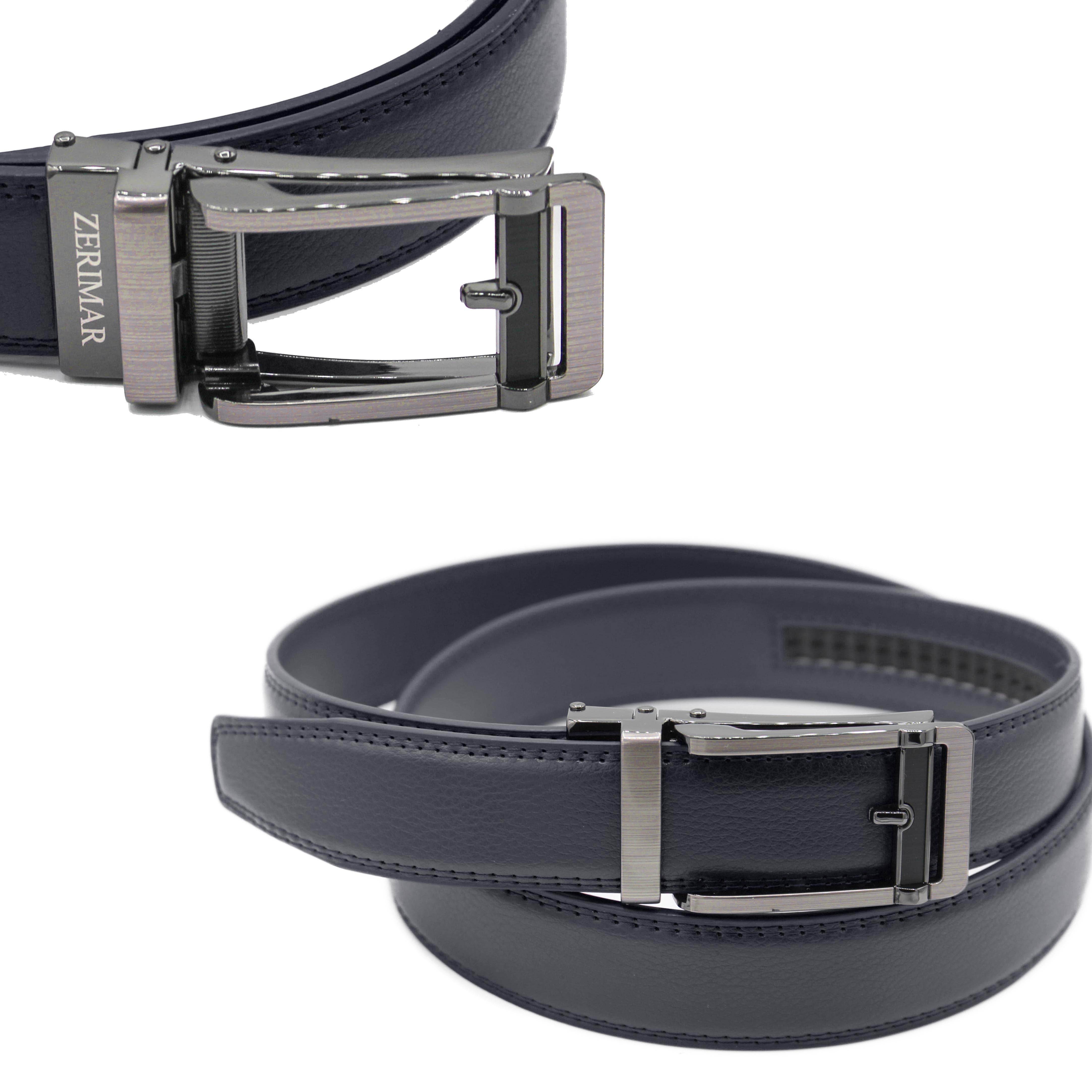 Zerimar 1942 - Wholesale Belt - Men's - Zerimar Premium Leather Belt – Elegant 30mm Automatic Buckle15